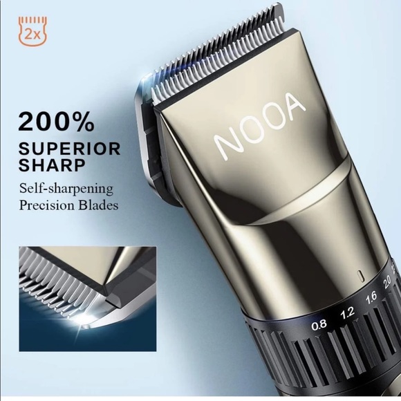 Mens Electirc Waterproof Hair trimmer clippers - Picture 2 of 8